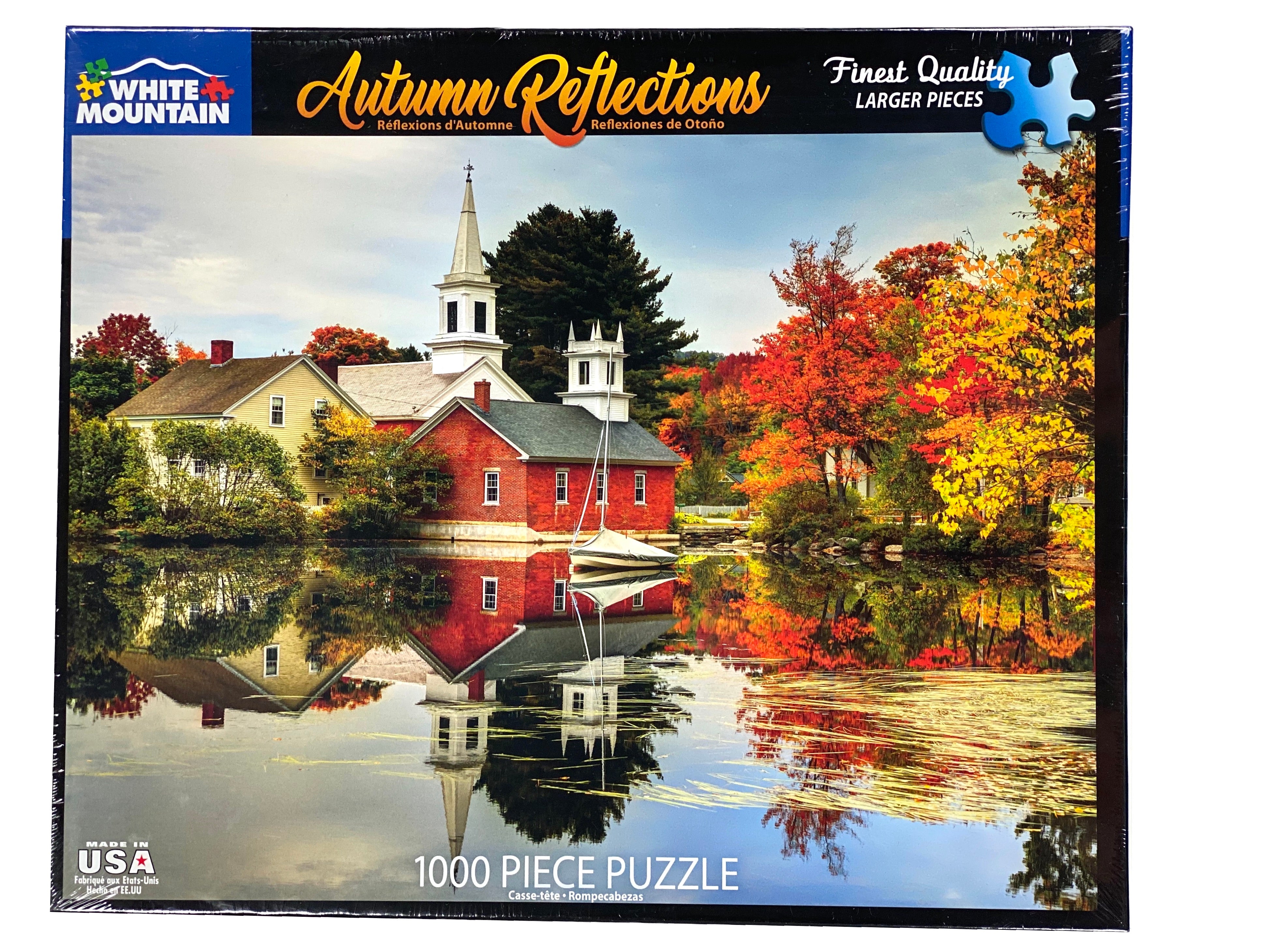 Autumn Reflections 1000 Piece Puzzle    