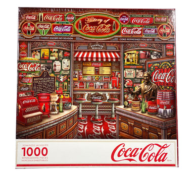 Coca-Cola History 1000 piece puzzle    