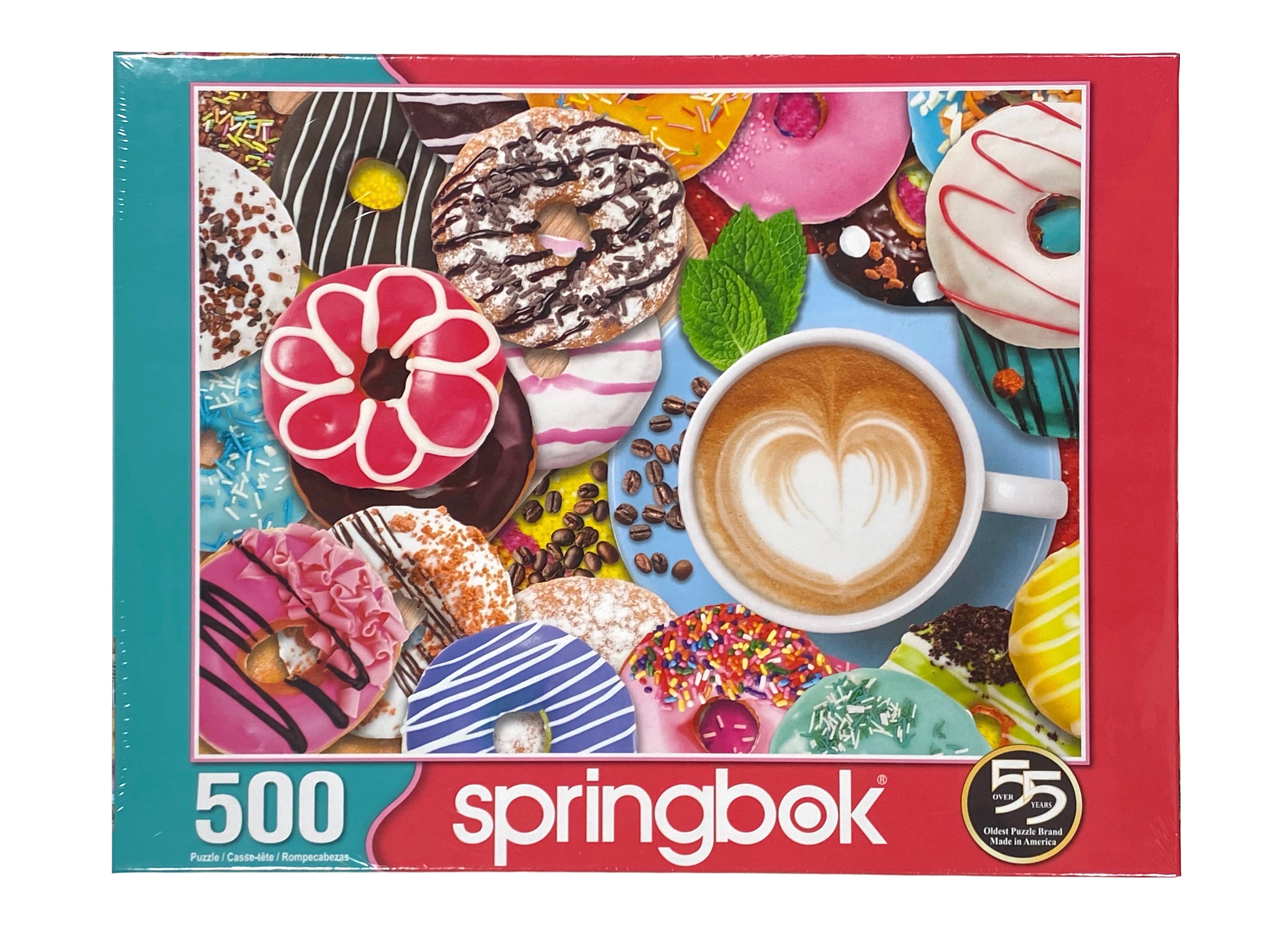 Donuts n Coffee 500 piece puzzle    