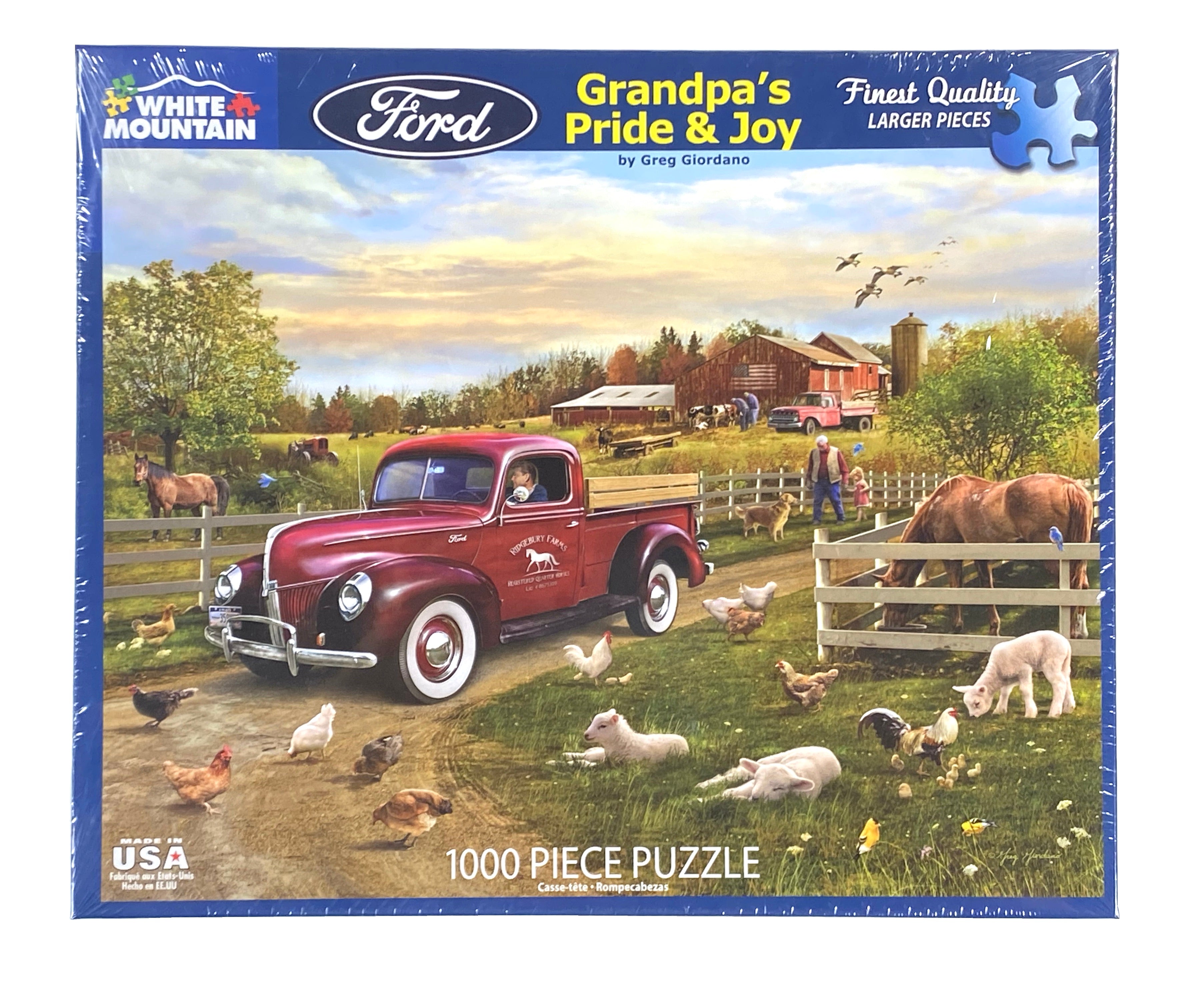 Grandpas Pride & Joy 1000 Piece Puzzle    