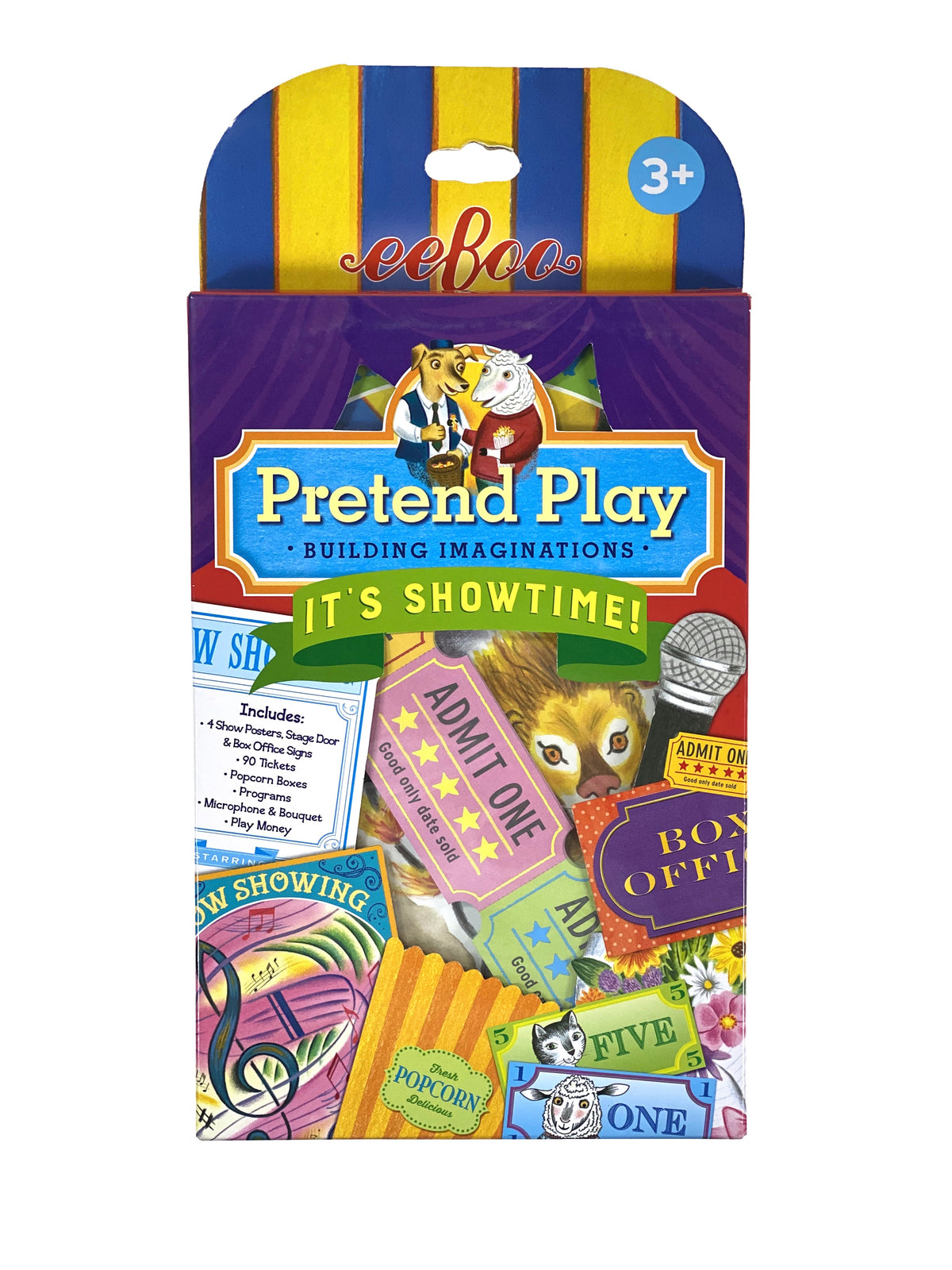 Eeboo Pretend Play It's Showtime — Bird in Hand - Main Image