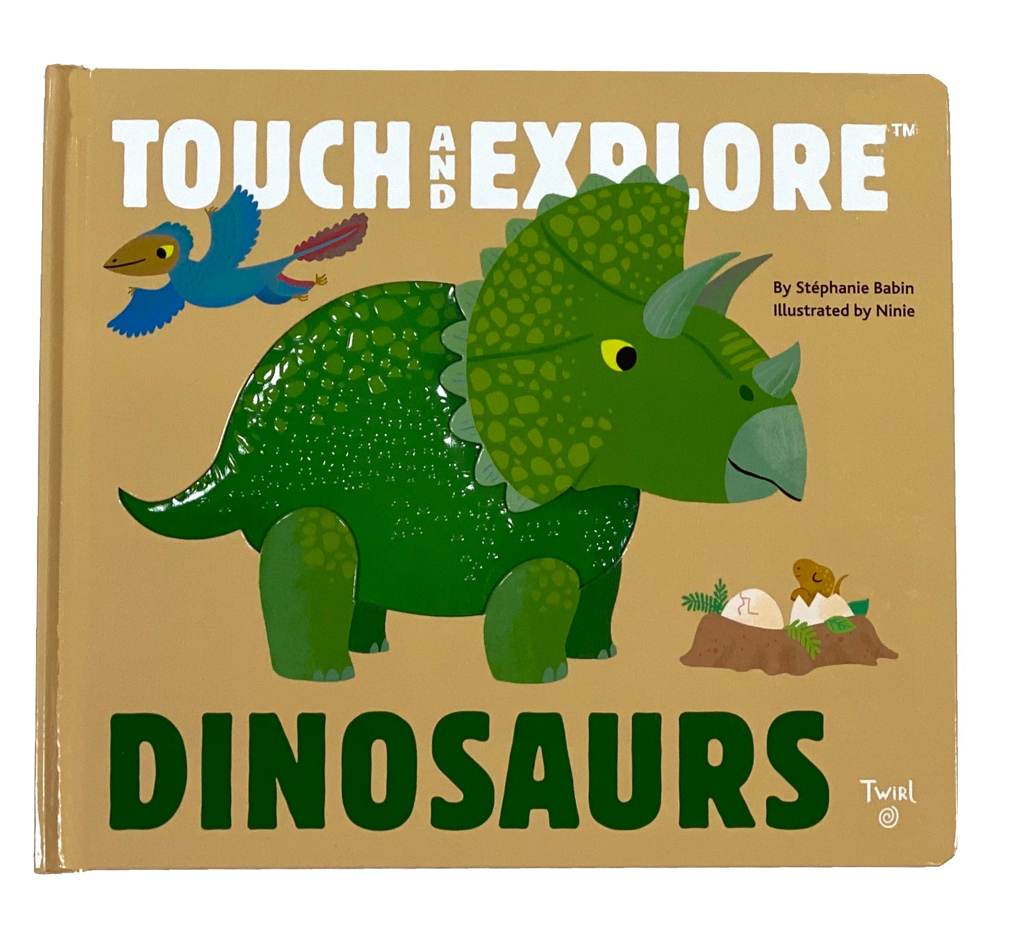 Touch and Explore Dinosaurs Tactile Board Book    