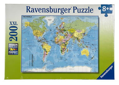 Map Of The World 200 Piece Puzzle    