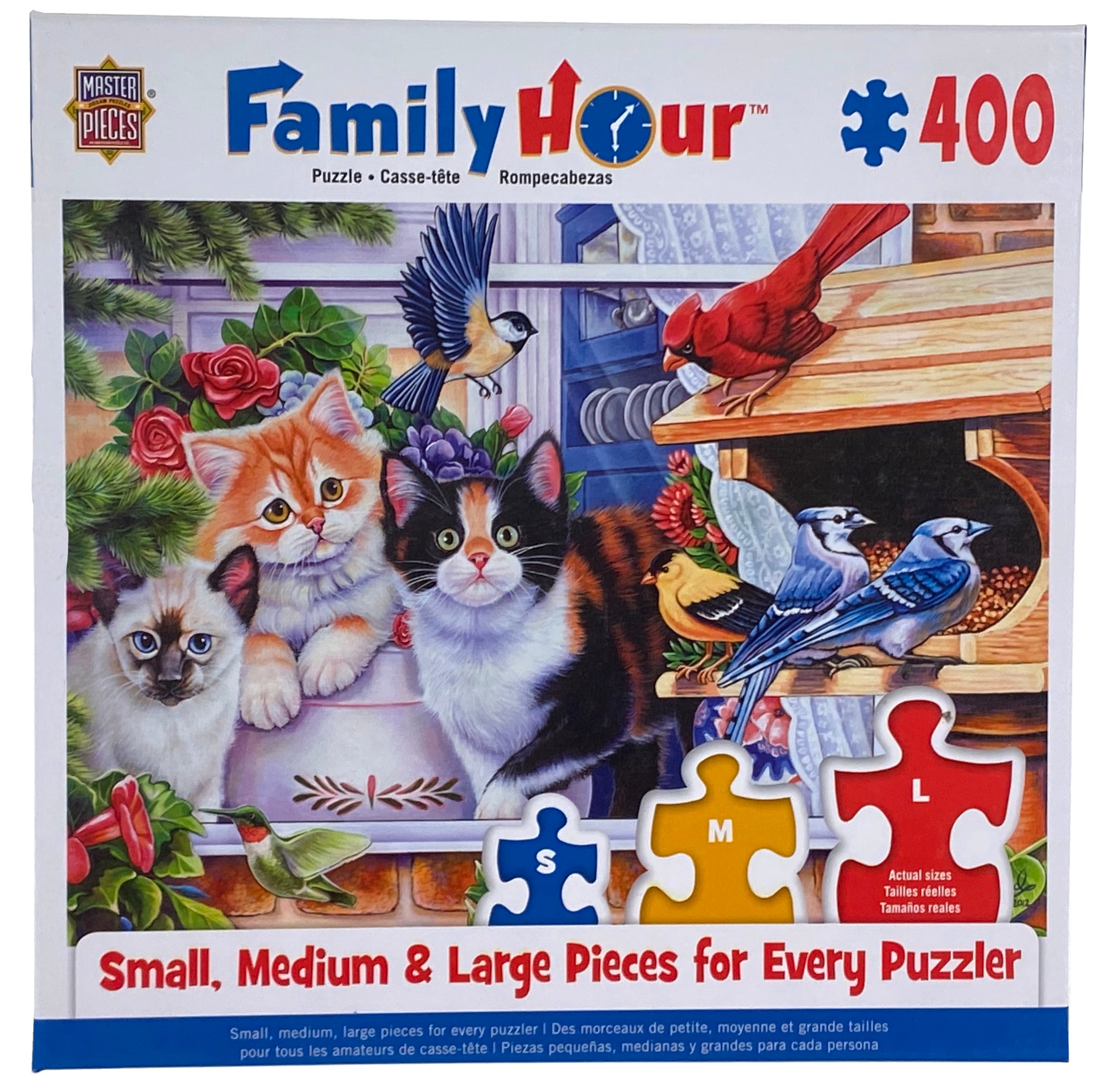 Springtime Wonders 400 Piece Family Hour Puzzle    