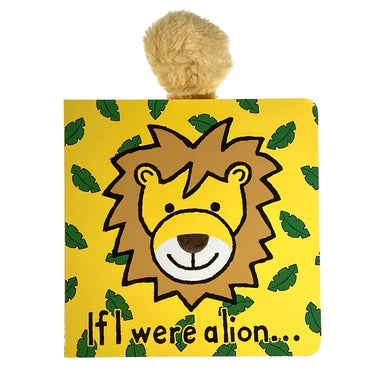 Jellycat Board Book - If I Were a Lion Book    