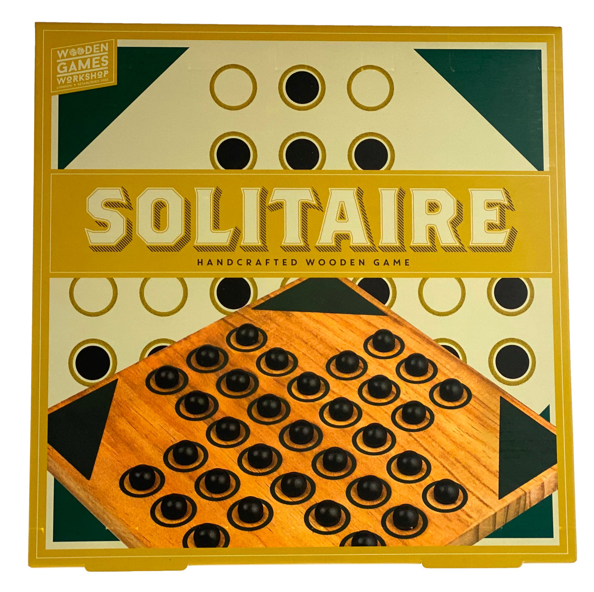 Wooden Solitaire — Bird in Hand