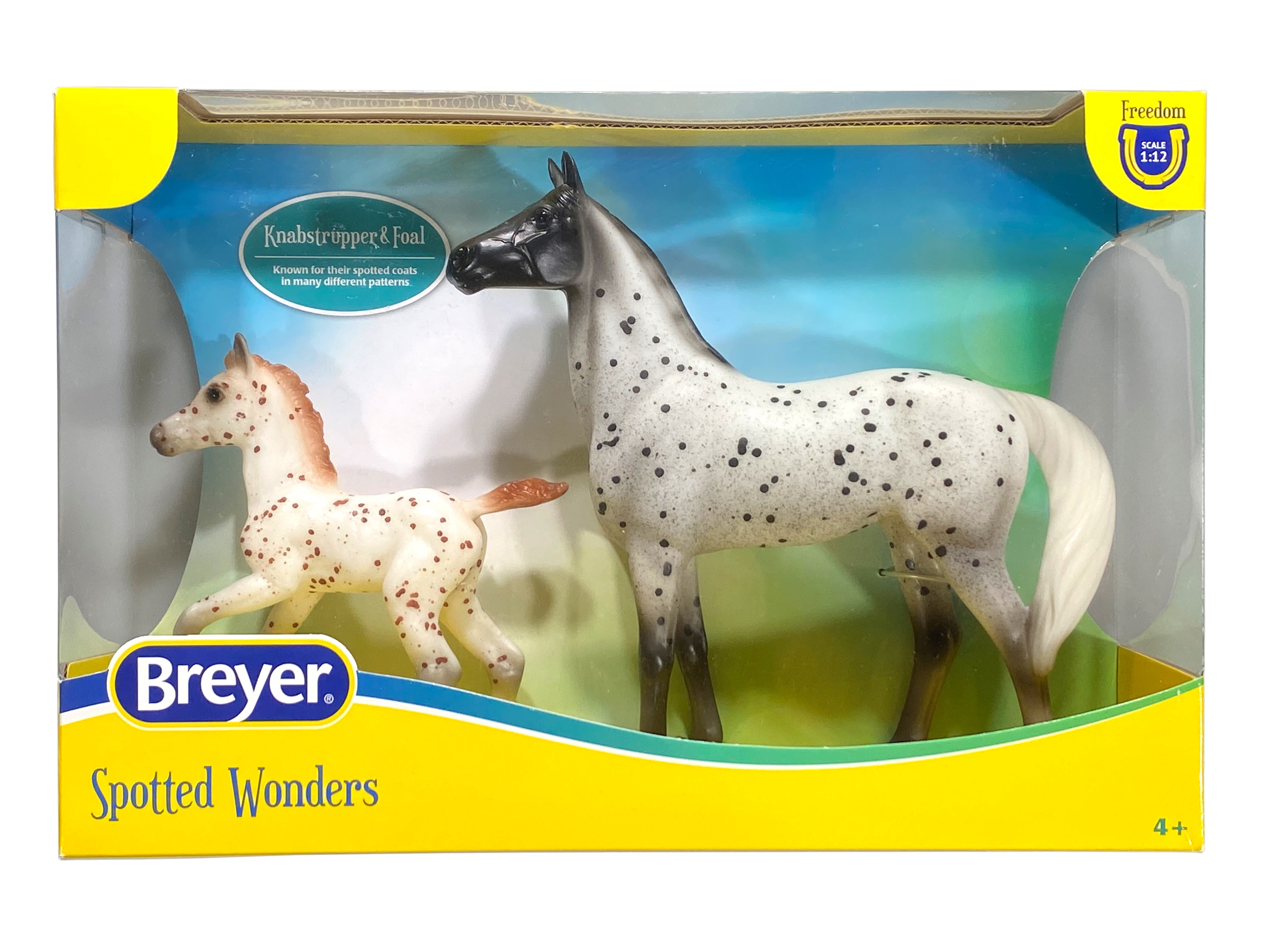 Breyer Freedom Series - Knabstrupper and Foal - Spotted Wonders    