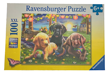 Puppy Picnic 100 Piece Puzzle    