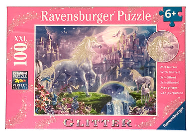 Glitter Unicorn Kingdom 100 Piece Puzzle    
