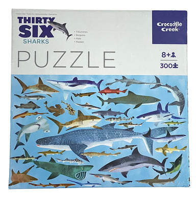 Thirty Six Sharks 300 Piece Puzzle    