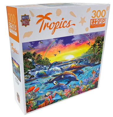 Tropics - Sea Of Eden Large Format 300 Piece Puzzle    