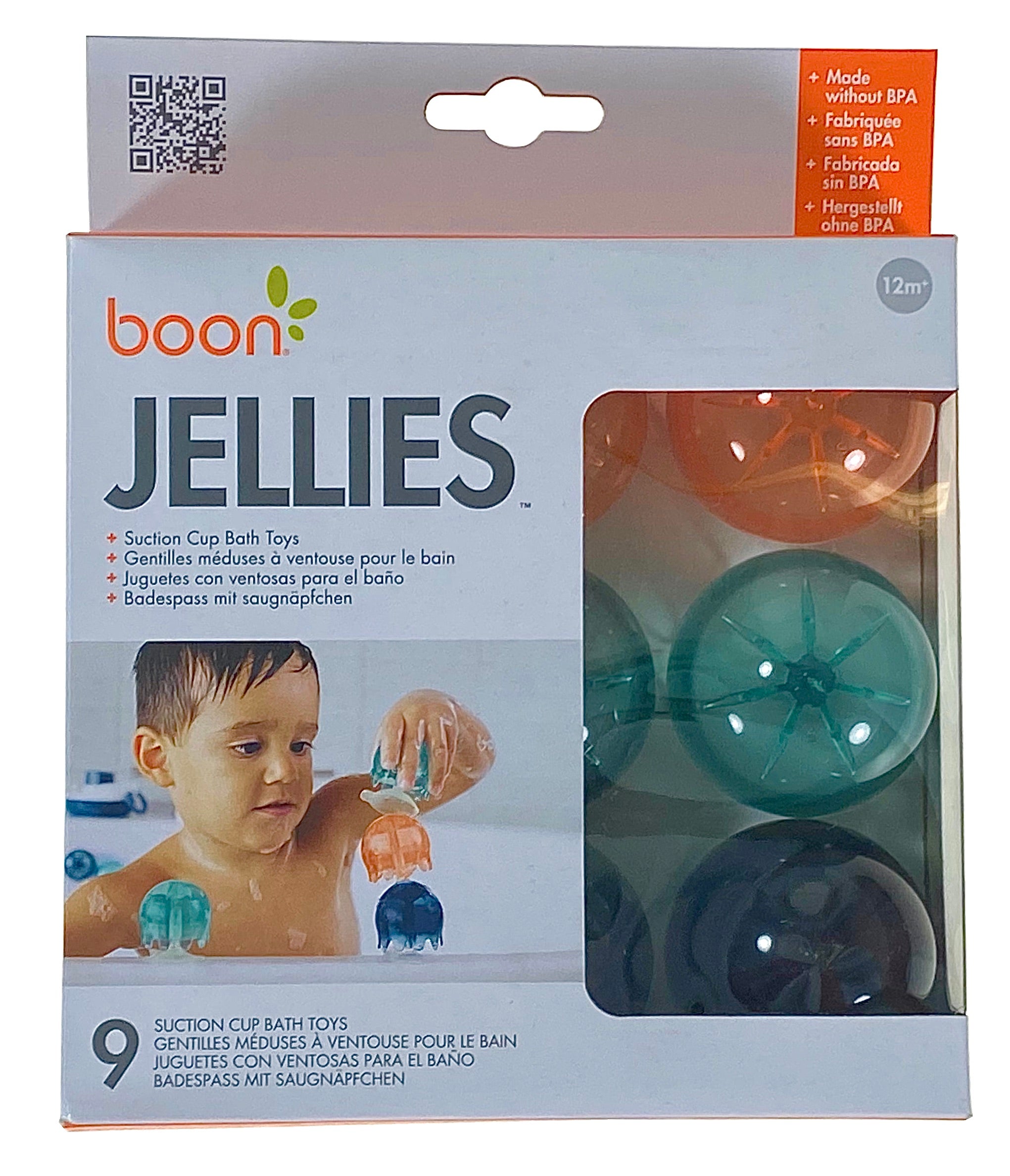 Jellies Suction Cup Bath Toy - Navy    