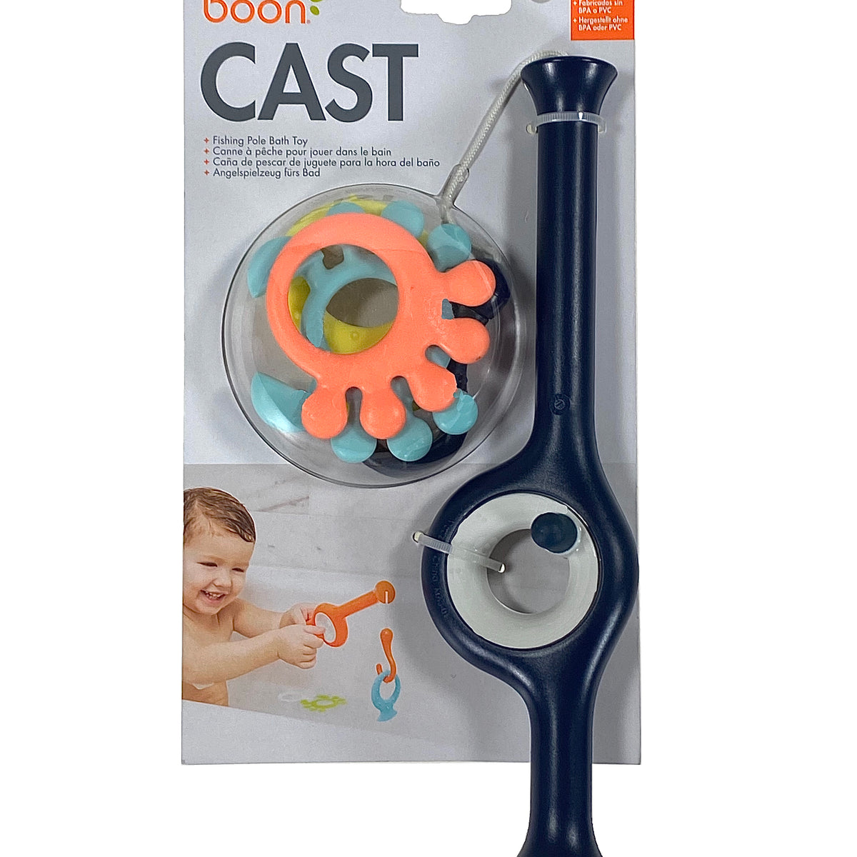 Boon Cast Fishing Pole Bath Toy