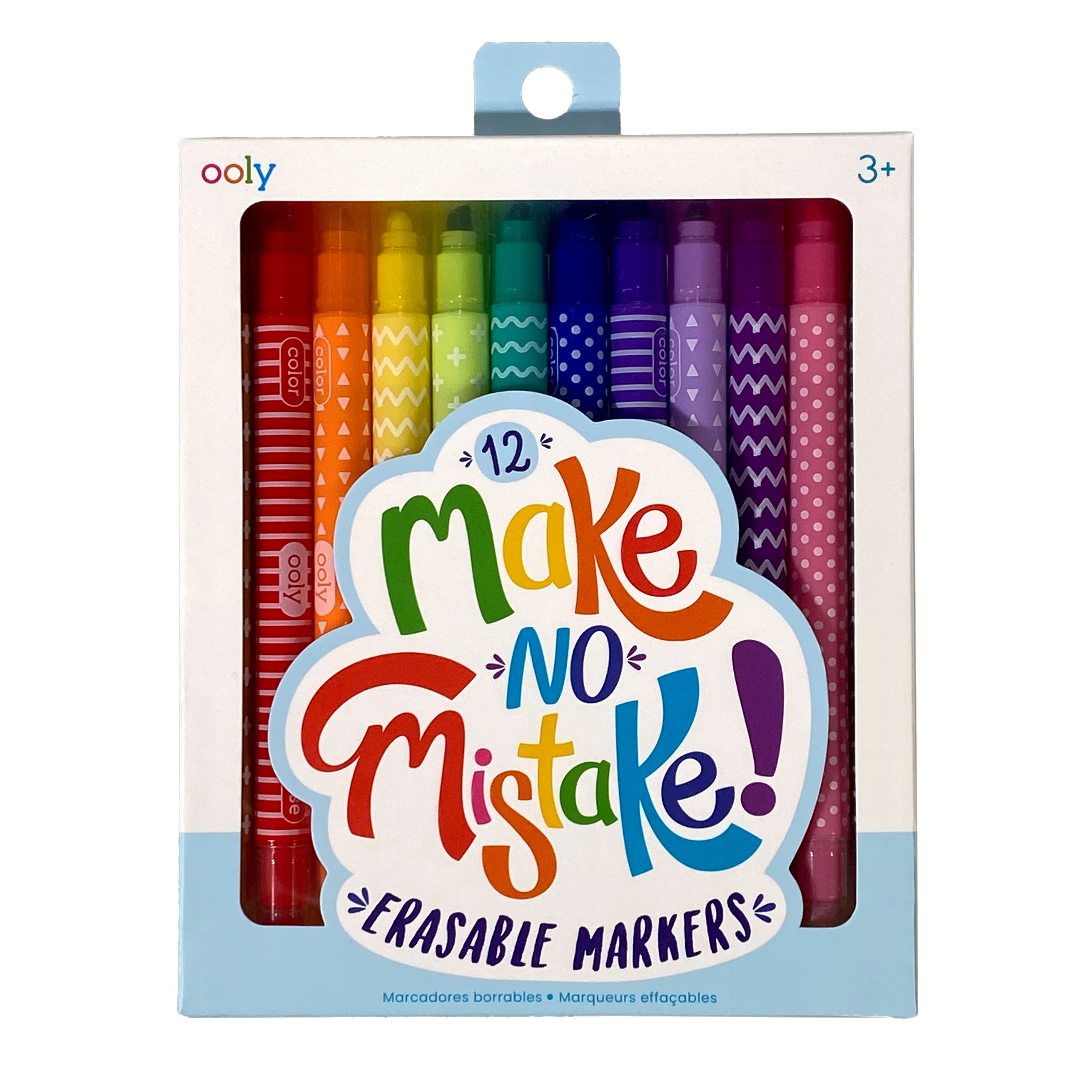 Make No Mistake - 12 Erasable Markers    
