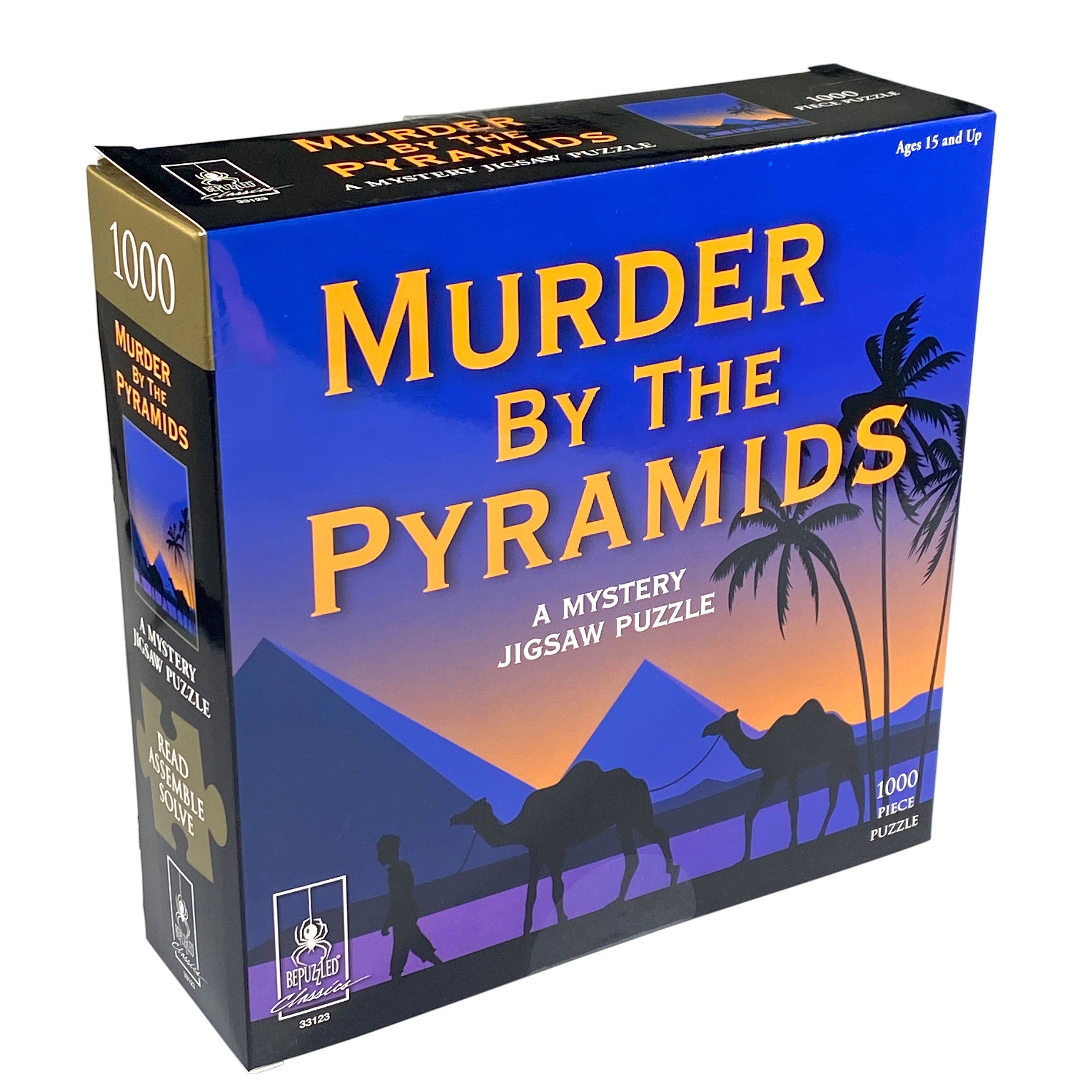 Murder By The Pyramids 1000 Piece Mystery Puzzle — Bird in Hand