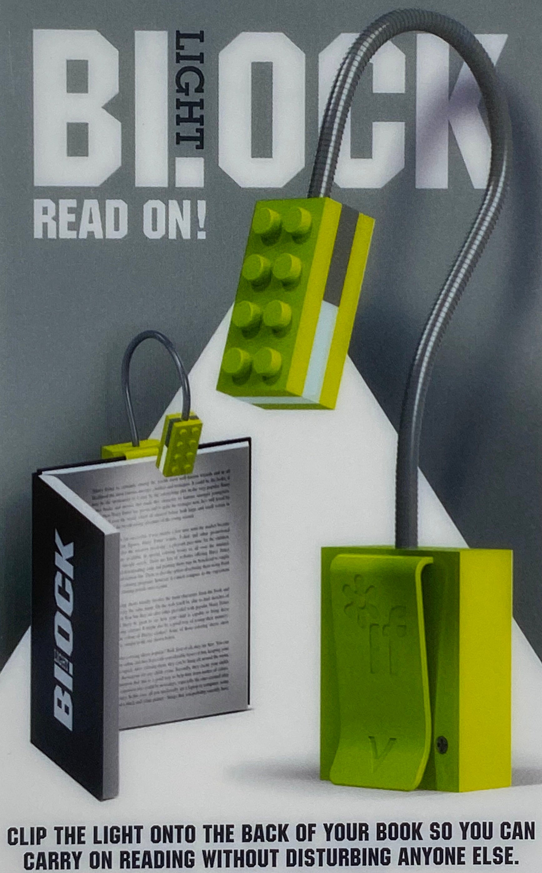 The Light Block Book Light - Aurora Green    