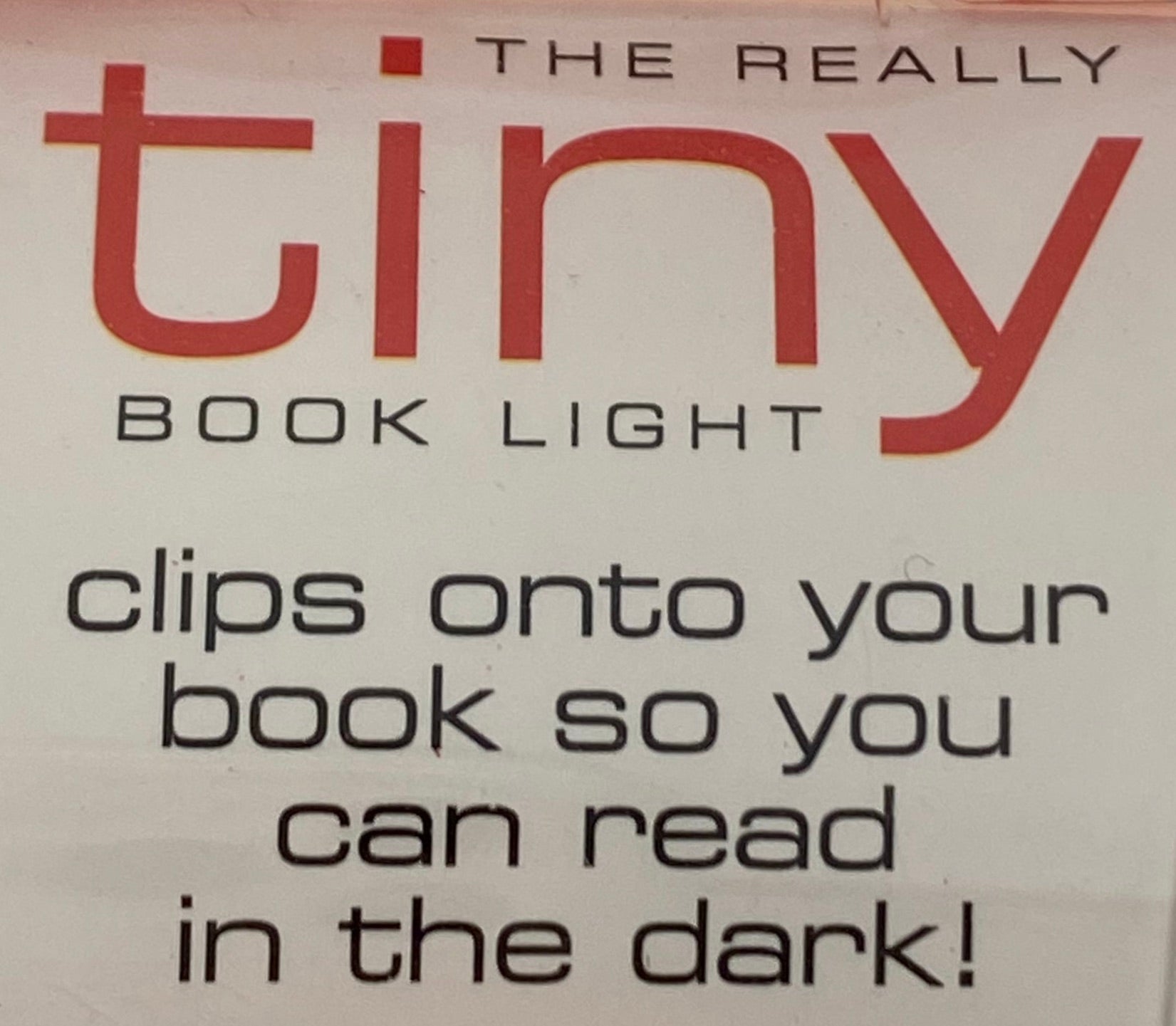 The Really Tiny Book Light - Red    