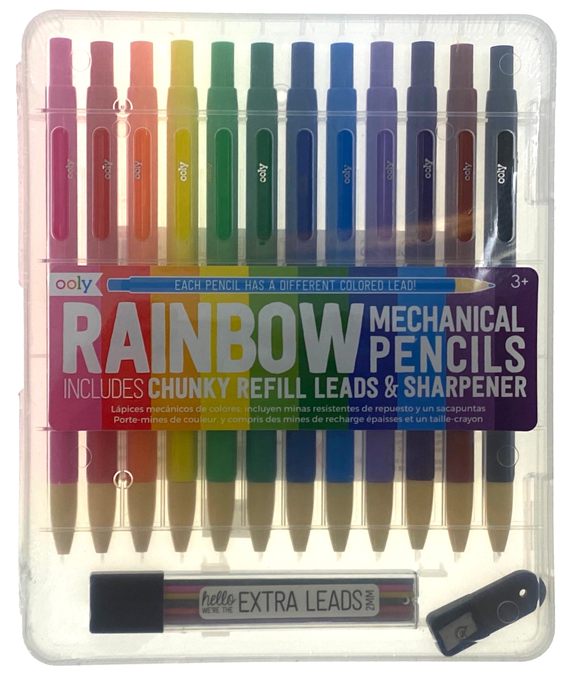 12 Rainbow Color Mechanical Pencils    