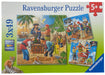 Adventure On The High Seas 3X49 Piece Puzzles    