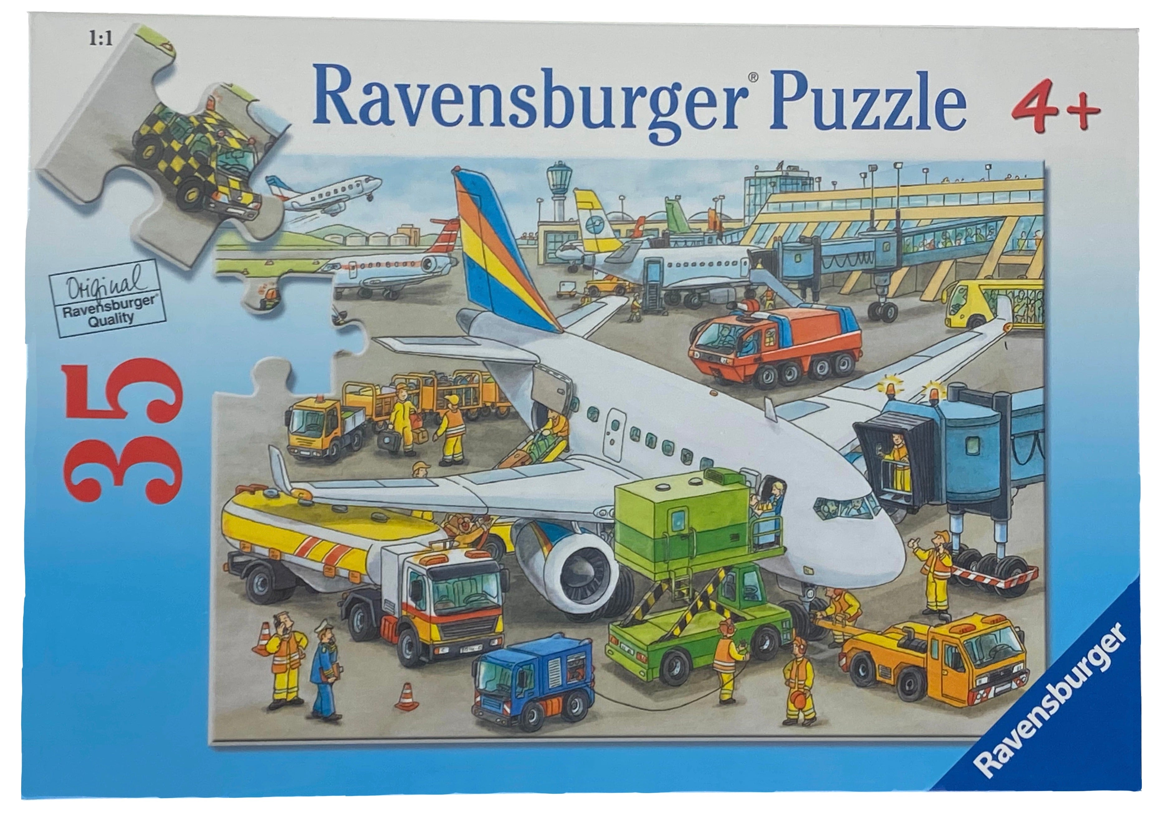 Busy Airport 35 Piece Puzzle    