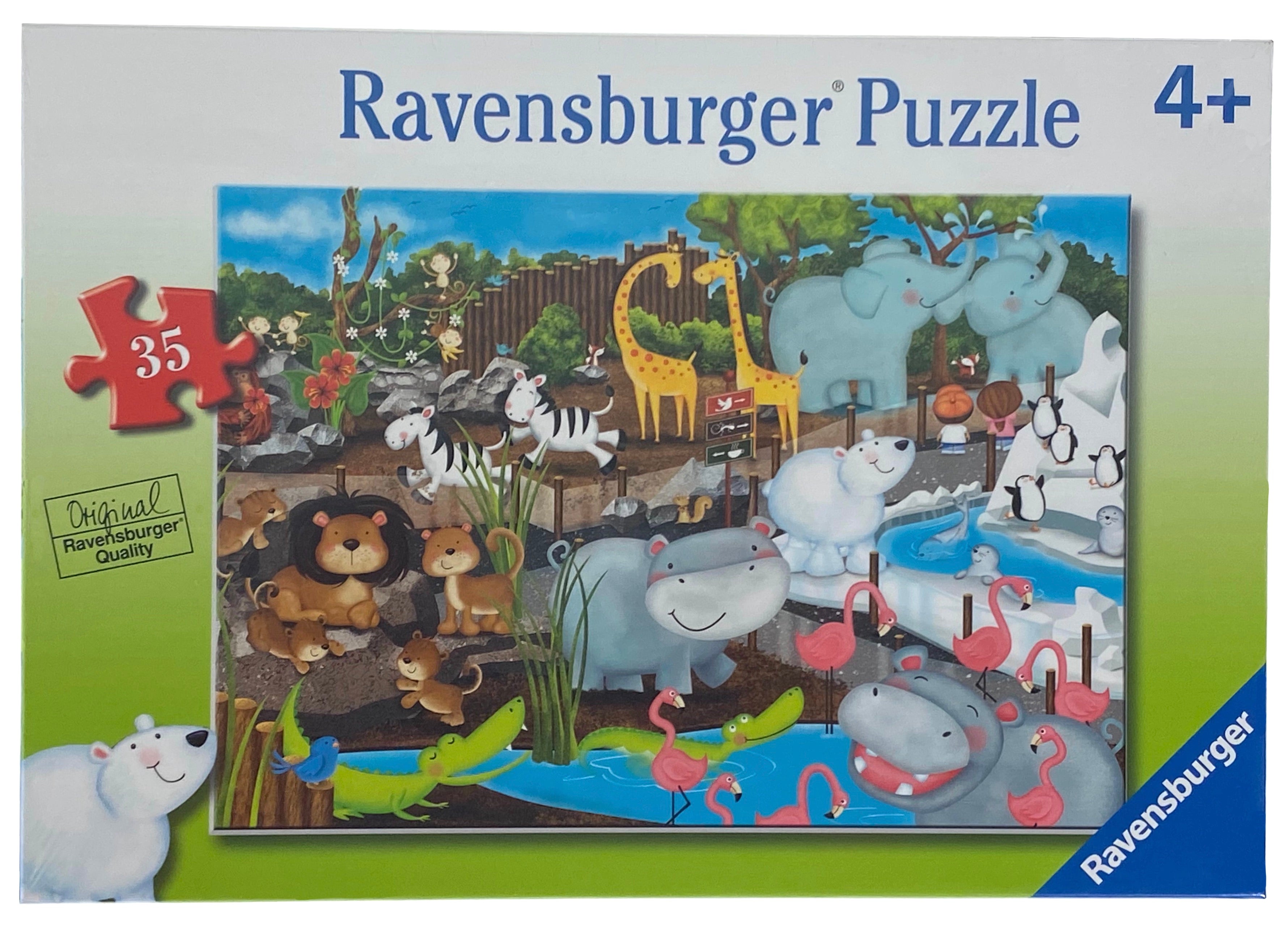 Day At The Zoo 35 Piece Puzzle    