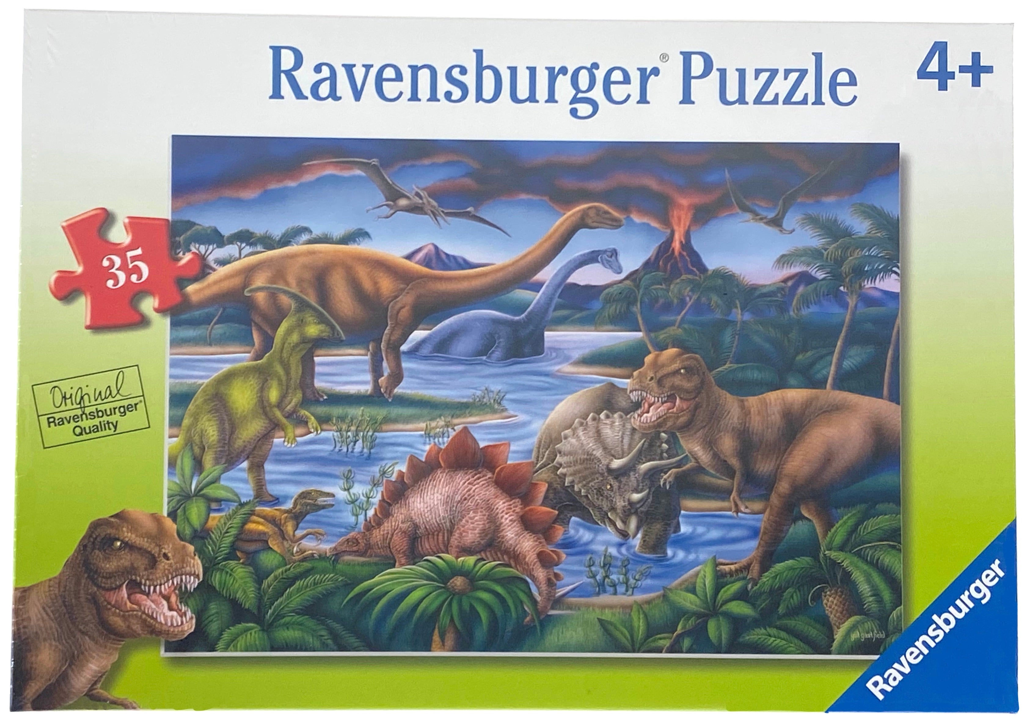 Dinosaur Playground 35 Piece Puzzle    