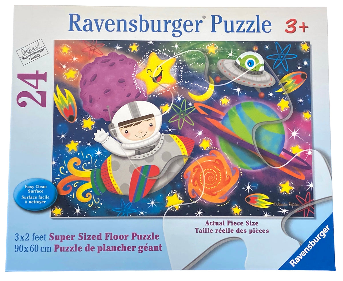 Space Rocket 24 Piece Floor Puzzle — Bird in Hand