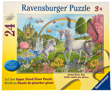 Prancing Unicorns - 24 Piece Floor Puzzle    