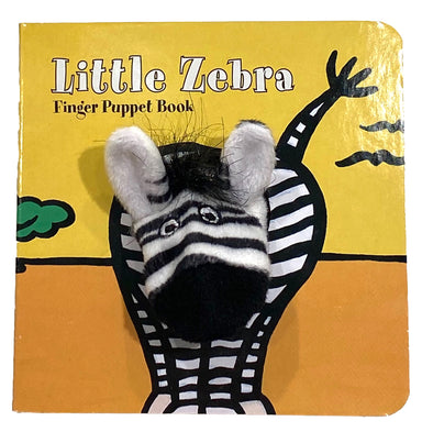 Little Zebra Finger Puppet Book    