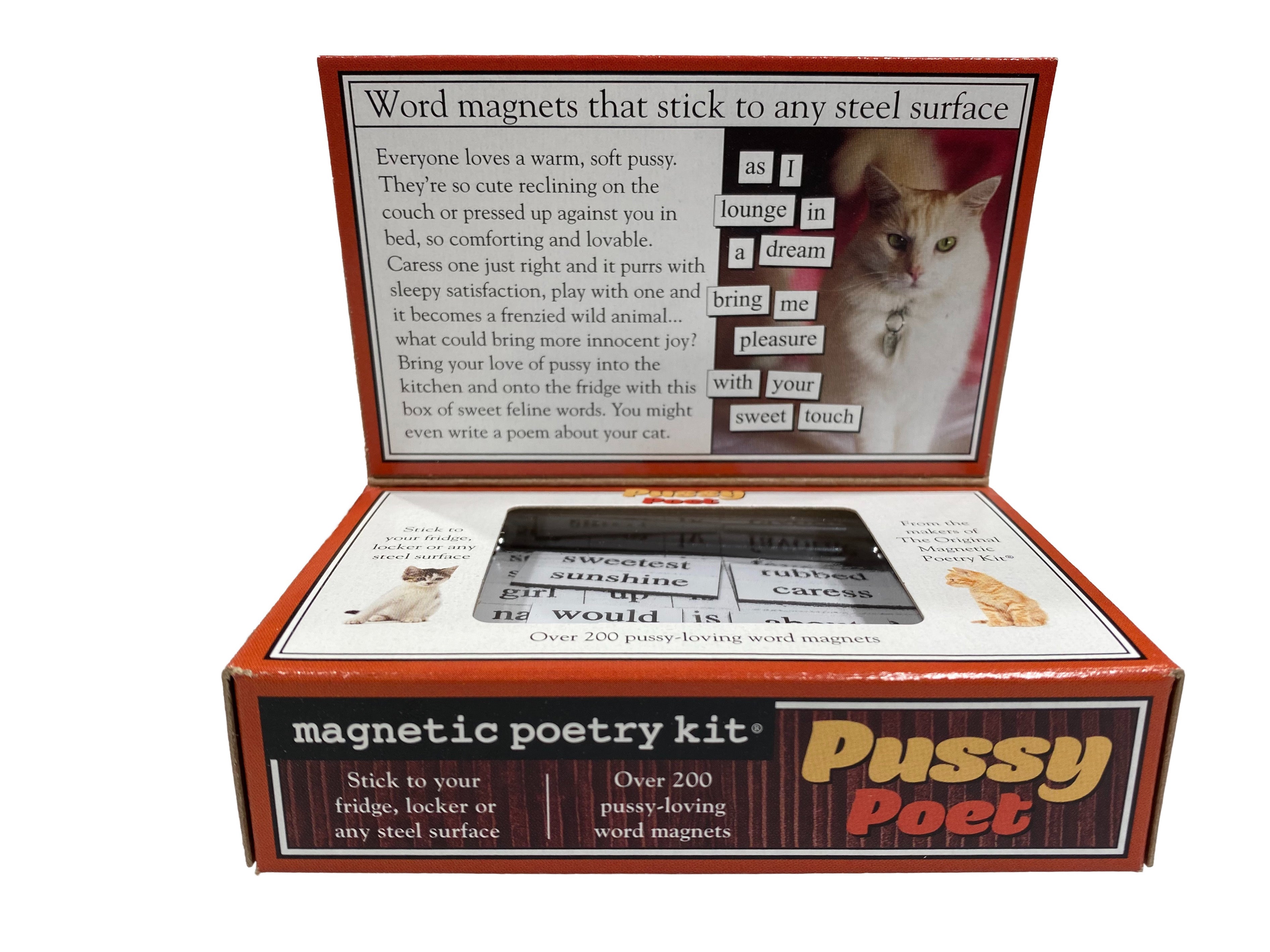 Magnetic Poetry - Pussy Poet    