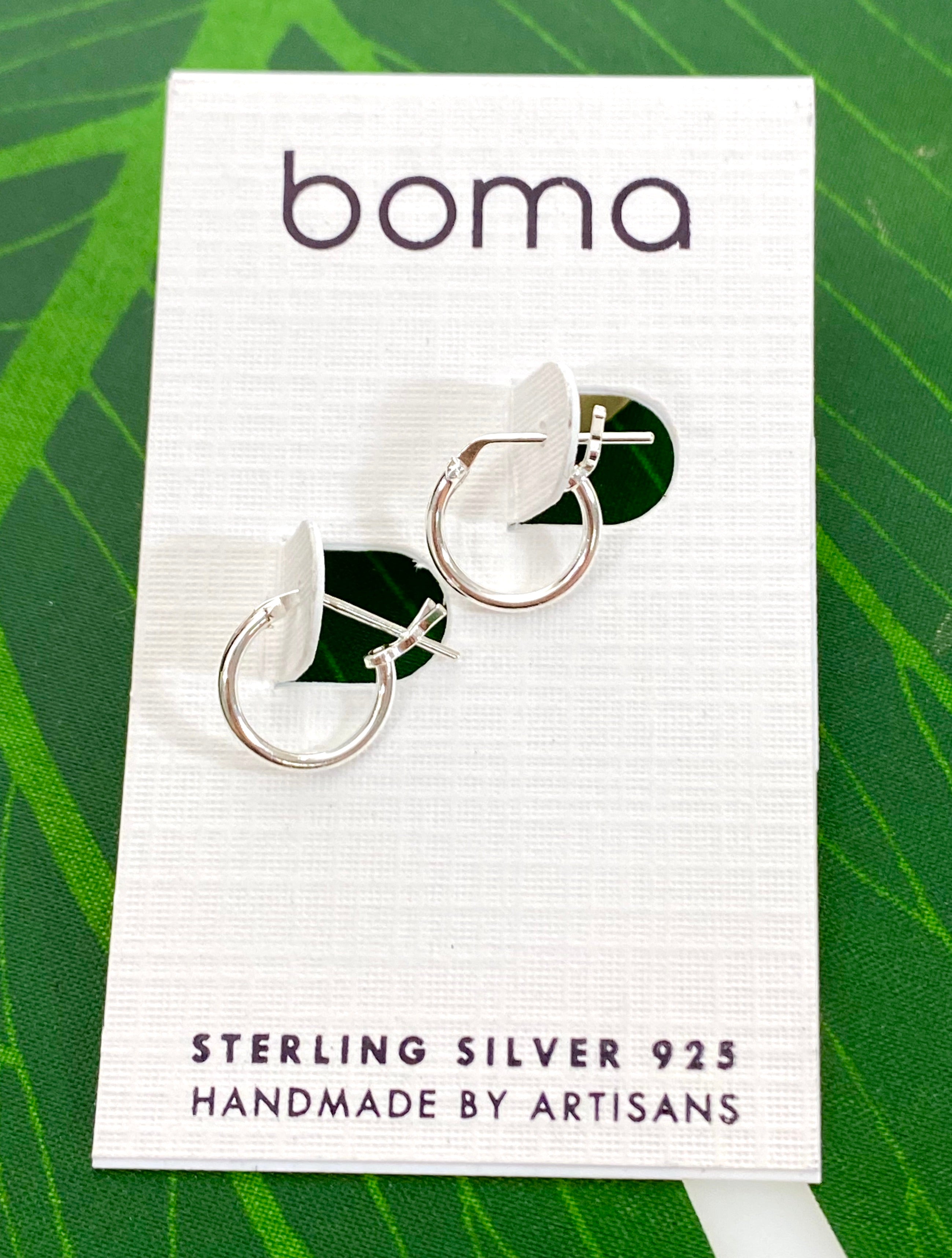 Boma Sterling Silver - Small Hoop    
