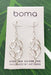 Boma Sterling Silver Earring - Double Spiral Loops    