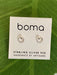 Boma Sterling Silver Earring - Circle Ball Post    