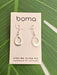 Boma Sterling Silver Earrings - Petite Open Oval    