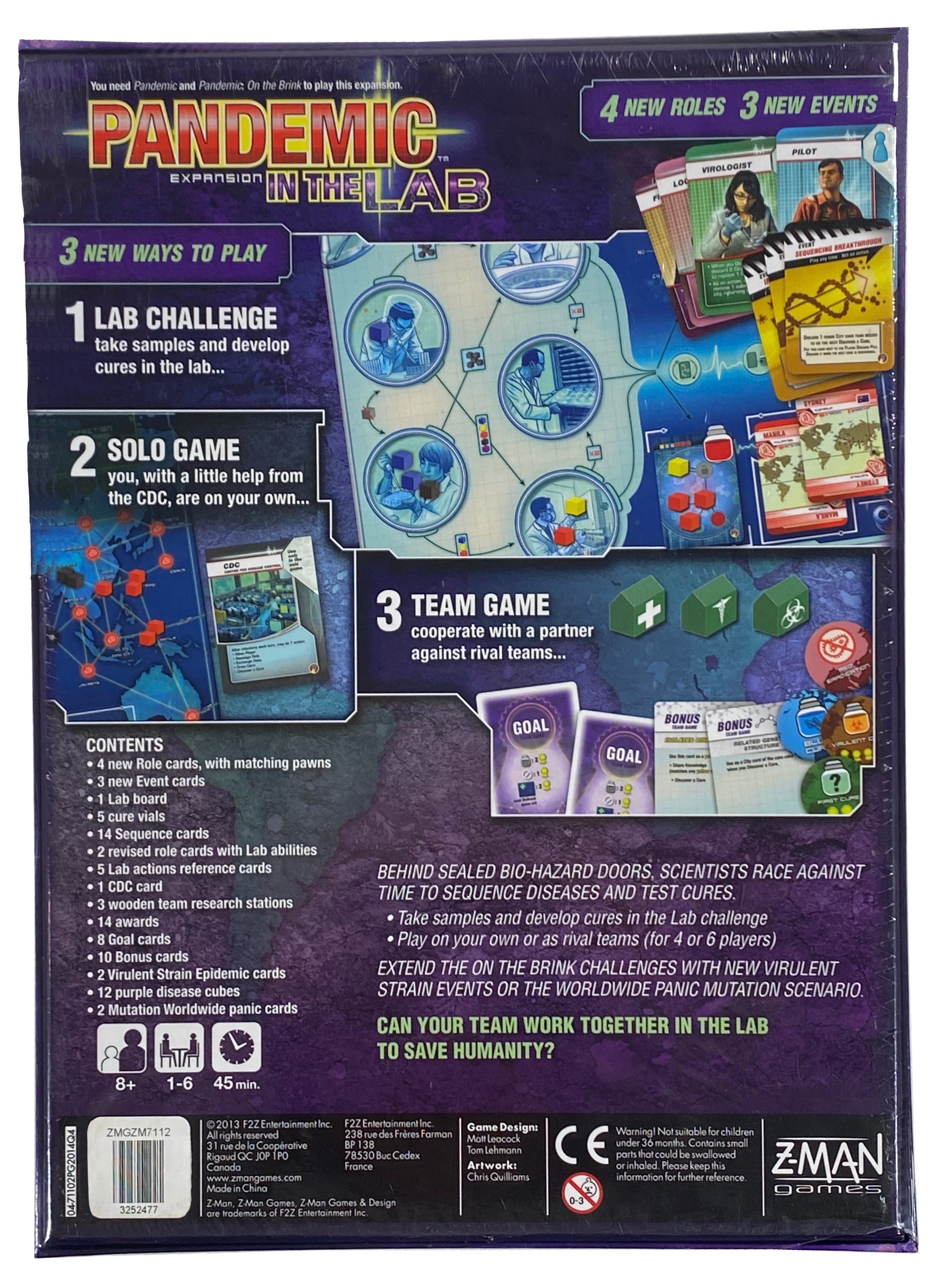 Pandemic: In the Lab Expansion    