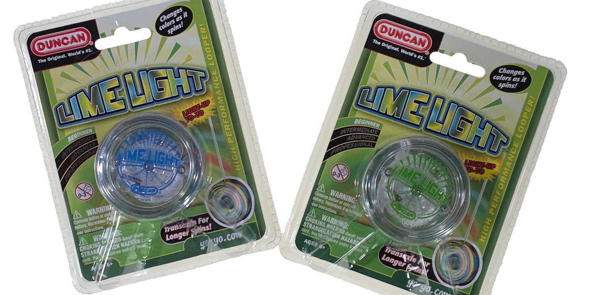 pyro light ヨーヨー Duncan Limelight Light Up YoYo - Green, Blue or Orange