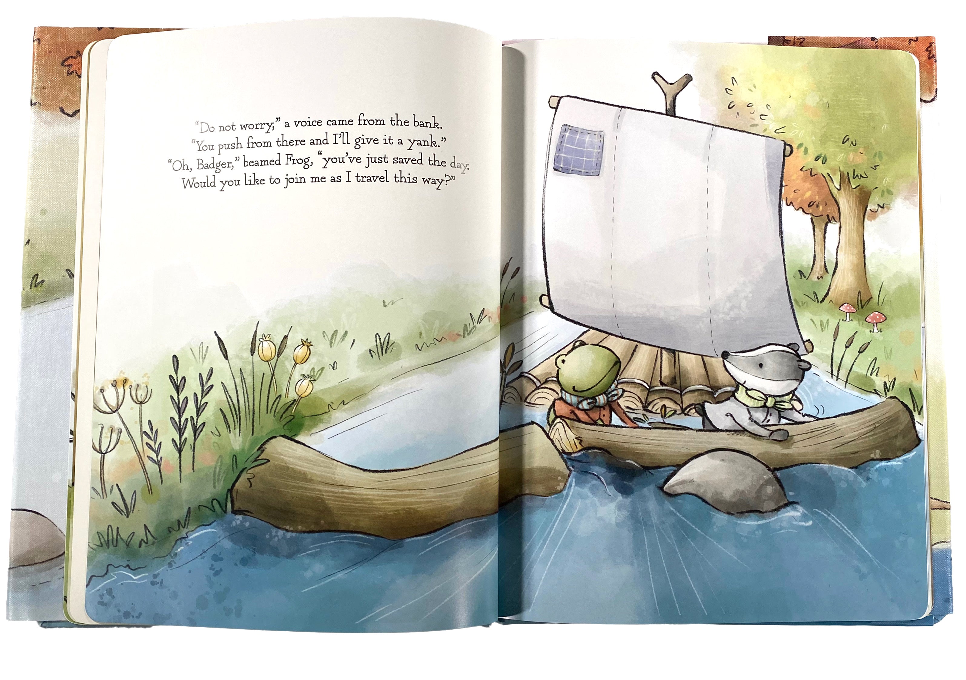 Riverside Ramblers A Journey Downstream - Jellycat Book    