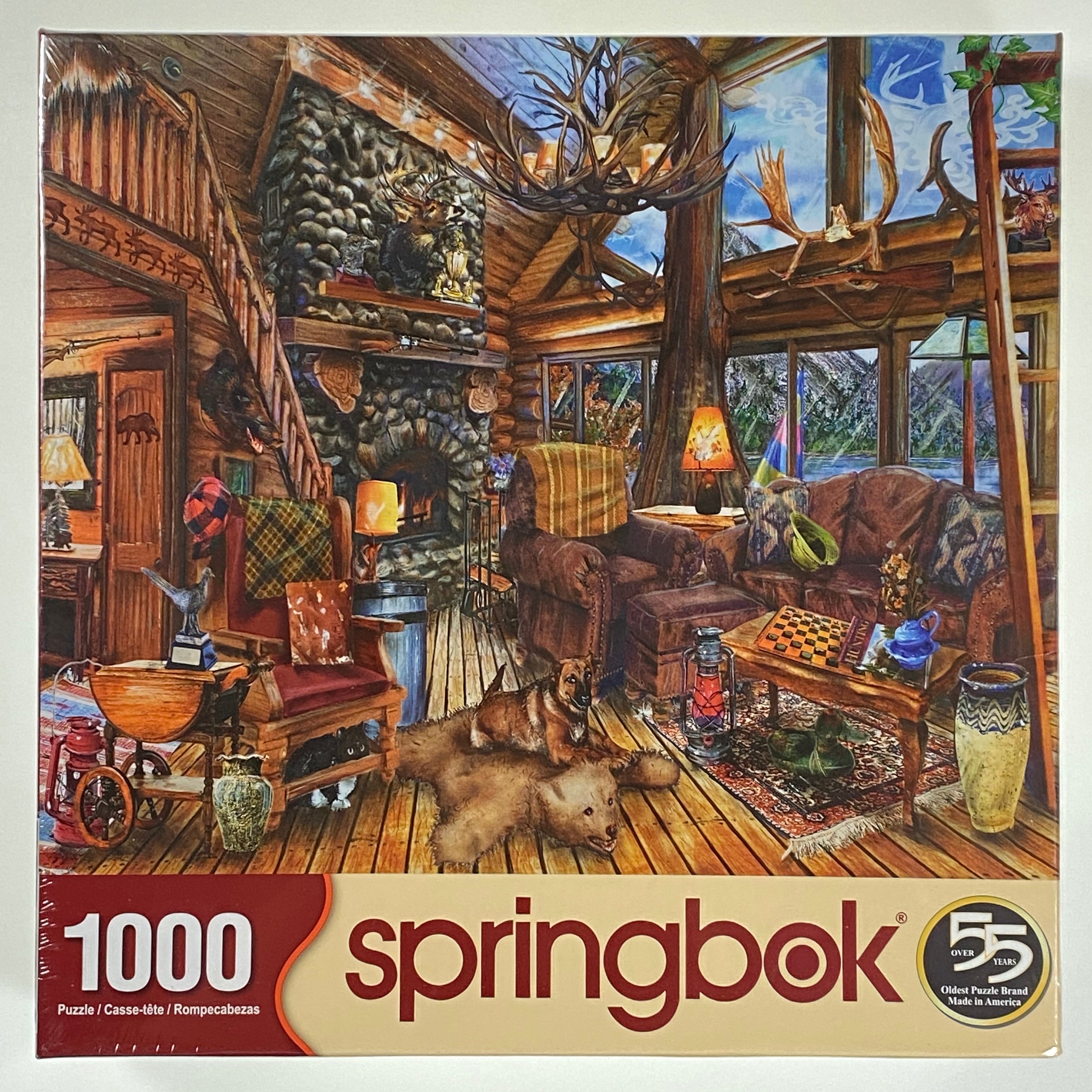 The Hunting Lodge 1000 Piece Puzzle    