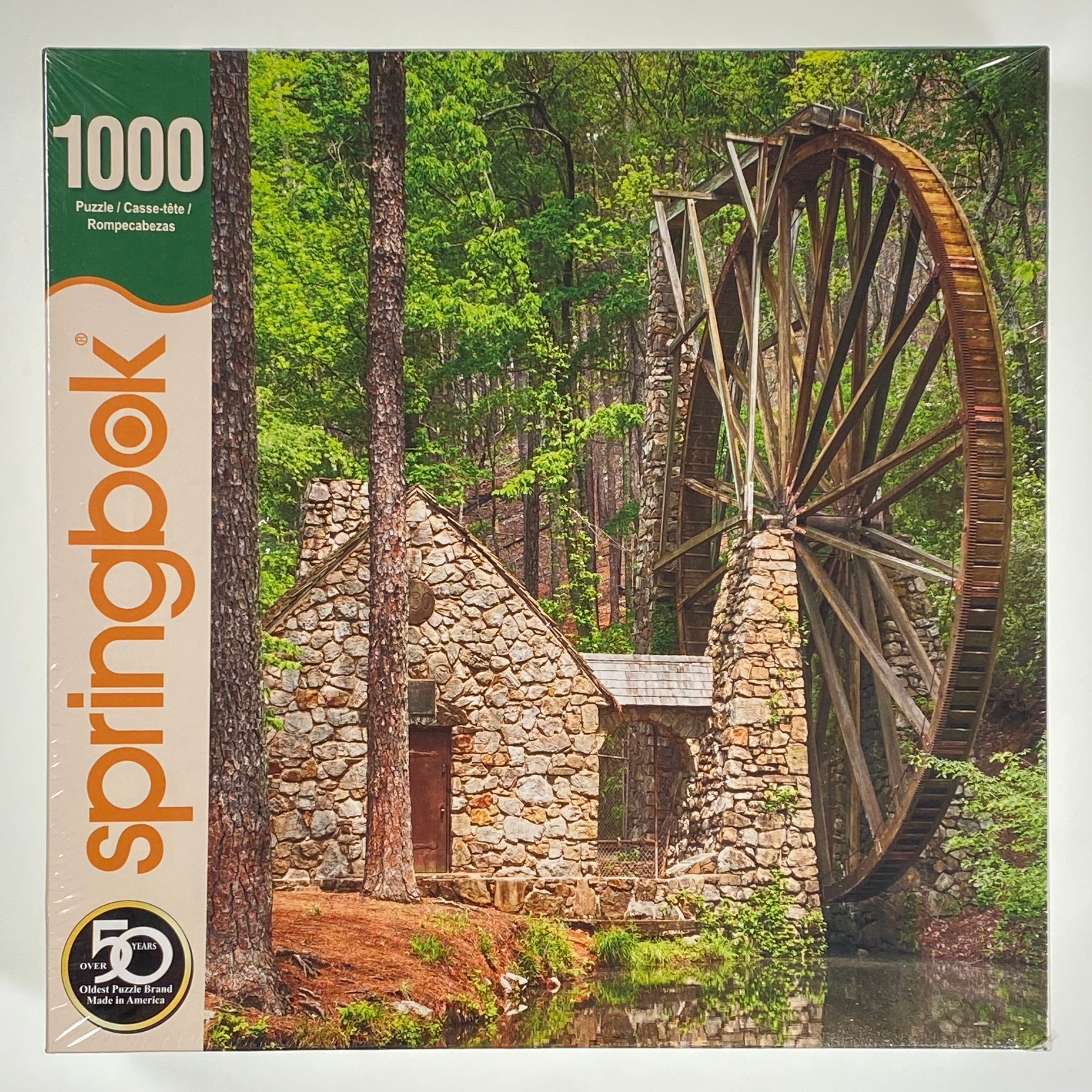 Water Wheel 1000 Piece Puzzle    