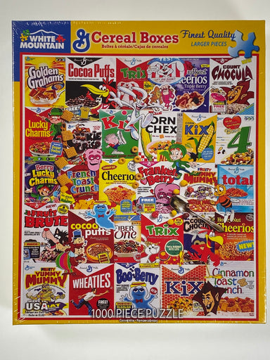 Cereal Boxes 1000 piece puzzle    