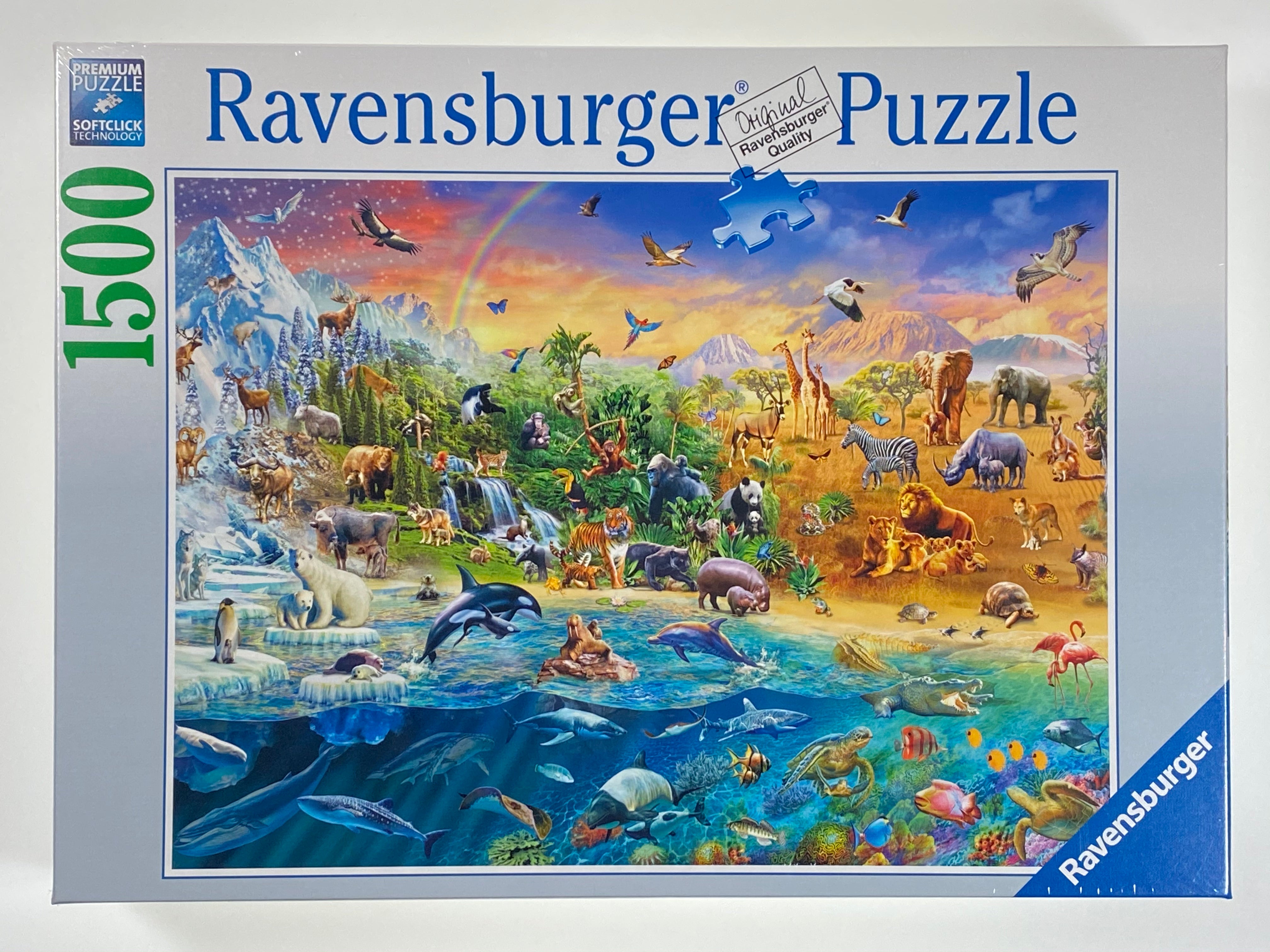 Our Wild World 1500 piece puzzle    