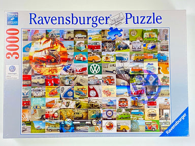 99 VW Campervan Moments 3000 Piece Puzzle    