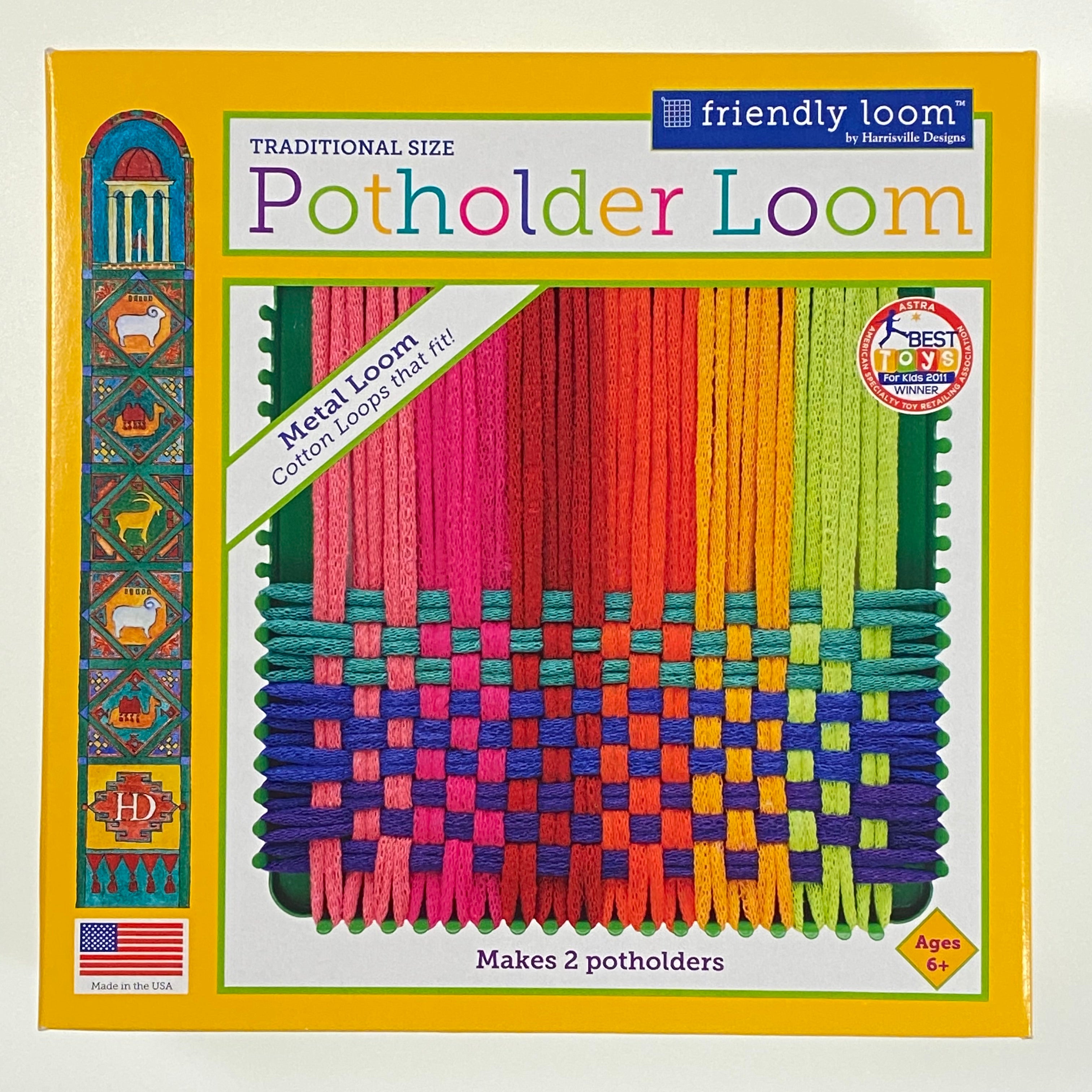 Pot Holder Weaving Loops for 10 Pro Loom, Pro Size Mini Pack by