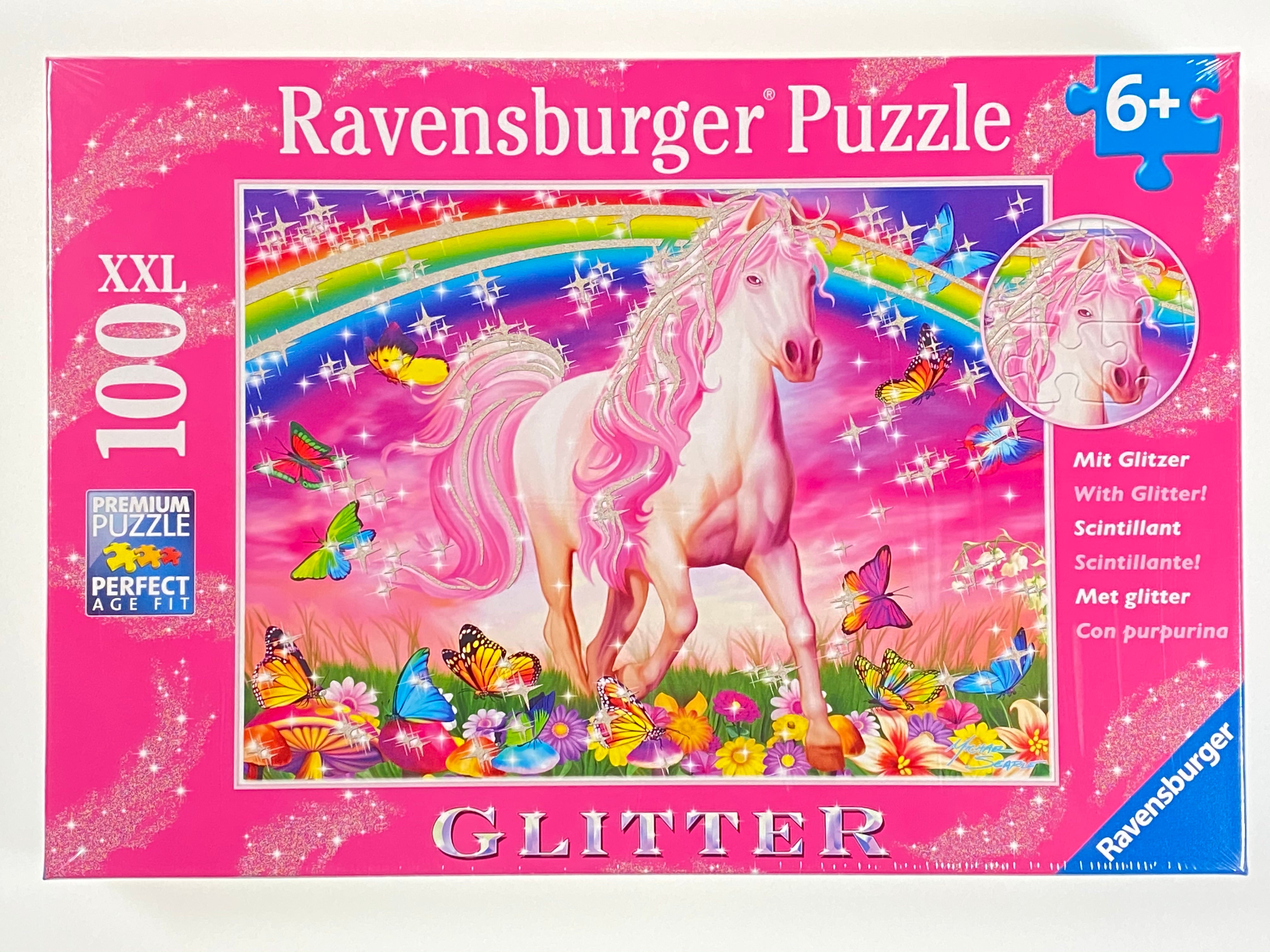 Horse Dream Glitter 100 piece puzzle    