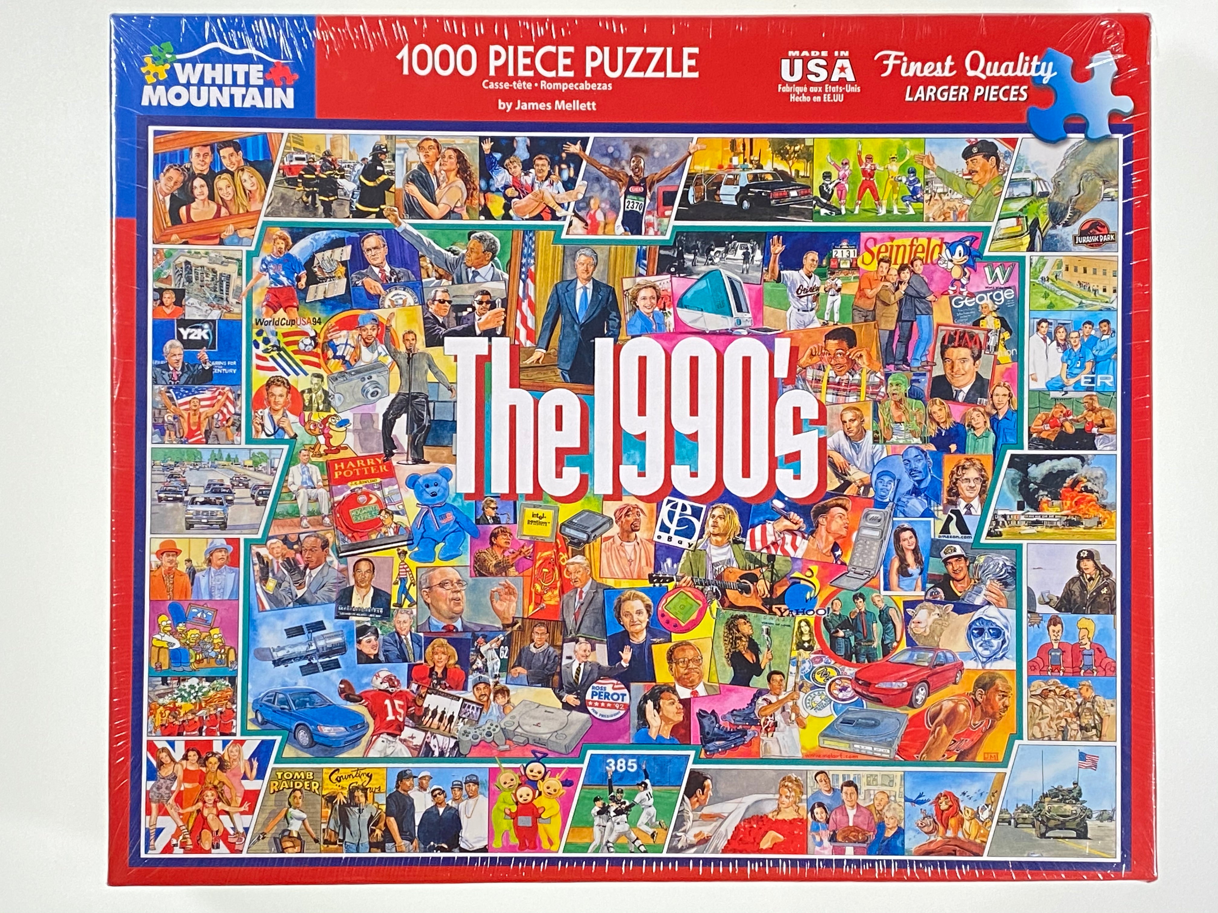 The Nineties 1000 piece puzzle    
