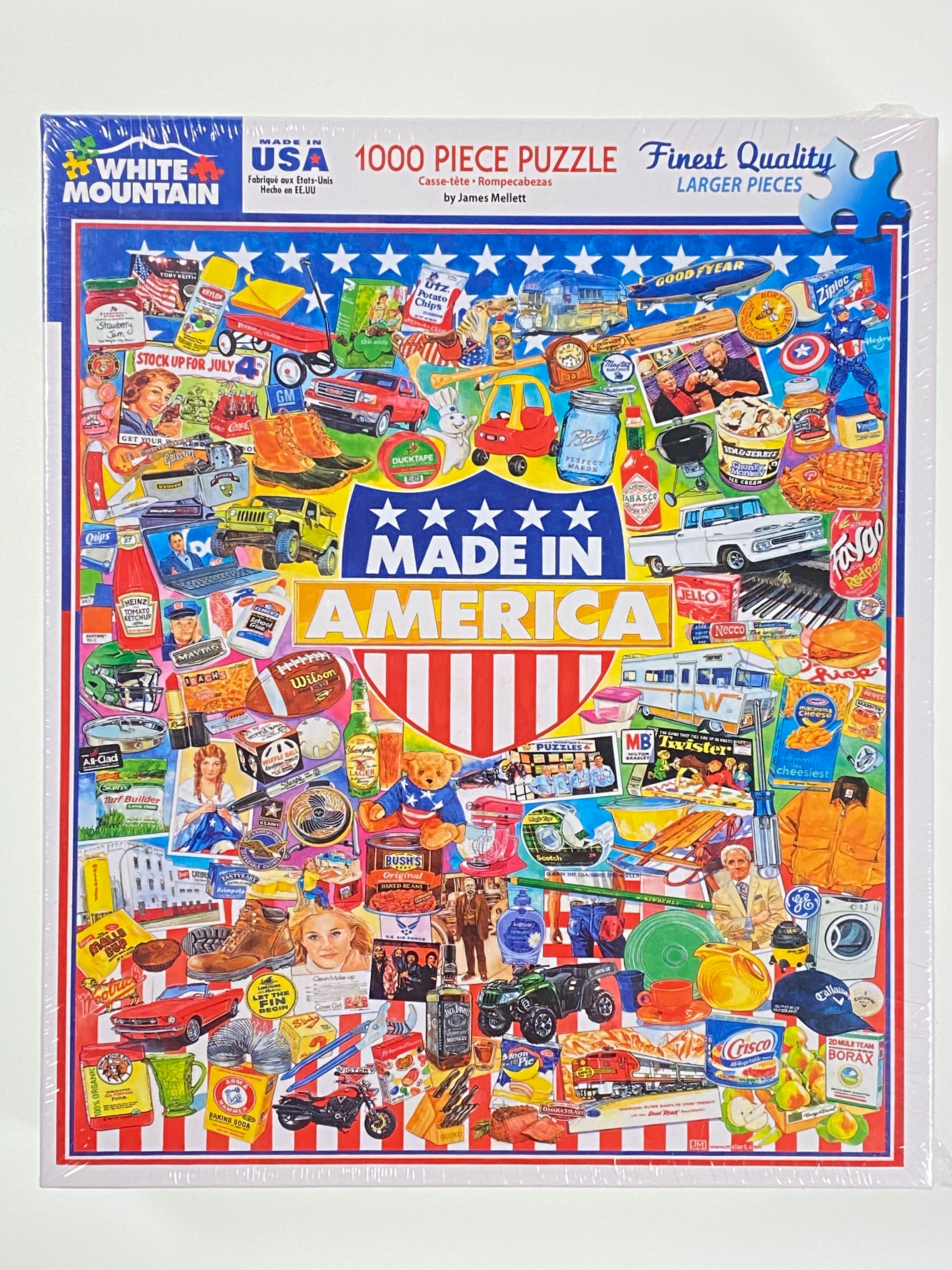 Made in America 1000 piece puzzle    