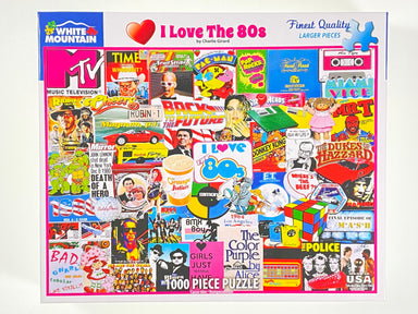 I Love the 80's 1000 piece puzzle    