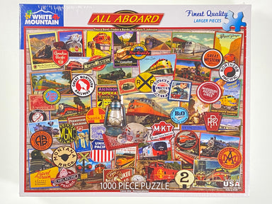 All Aboard 1000 piece puzzle    