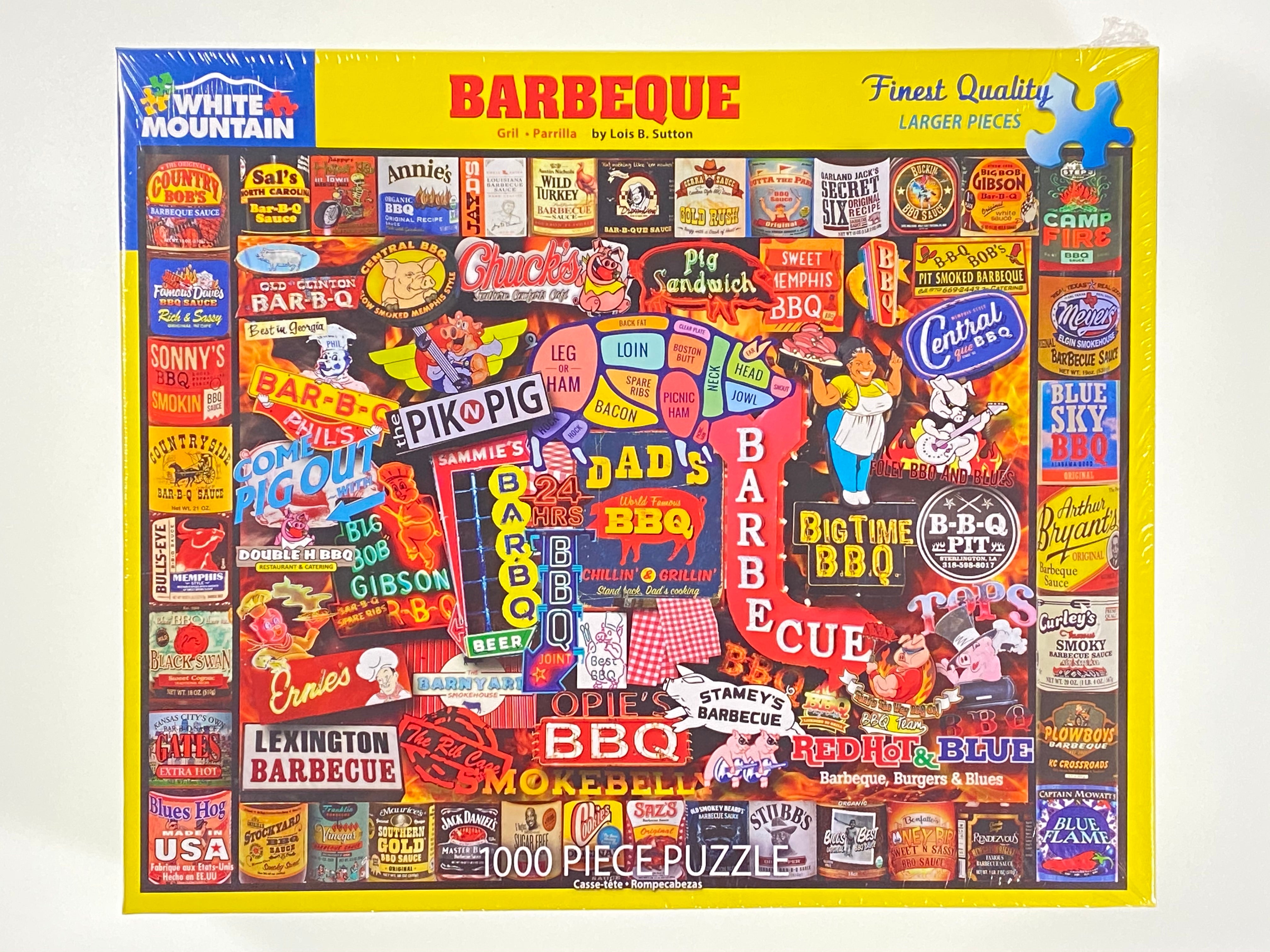 Barbecue 1000 piece puzzle    