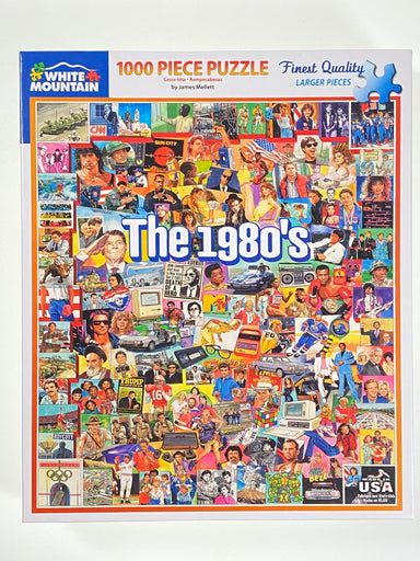 The 1980s 1000 piece puzzle    